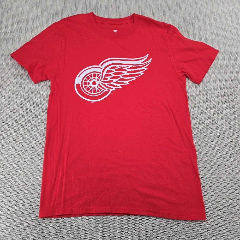 Detroit Red Wings Shirt Mens Medium NHL Hockey Fanatics Lightweight Tee